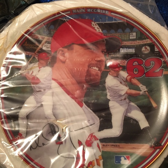 Mark McGwire Collector’s Plate - Picture 3 of 3